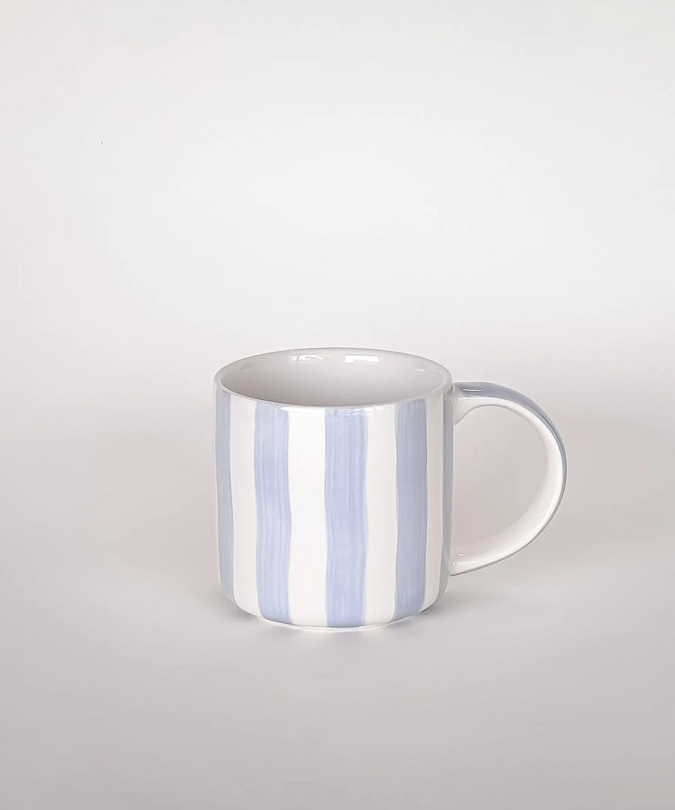 Magazin Minori - STRIPES Tasse (300 ml) • morning azzurro - ROSA ECK Concept Store