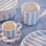 Magazin Minori - STRIPES Tasse (300 ml) • morning azzurro - ROSA ECK Concept Store