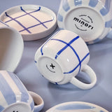 Magazin Minori - STRIPES Tasse (300 ml) • morning azzurro - ROSA ECK Concept Store