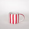 Magazin Minori - STRIPES Tasse (300 ml) • tramonto red - ROSA ECK Concept Store