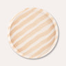 Magazin Minori - STRIPES Teller | boho beige - ROSA ECK