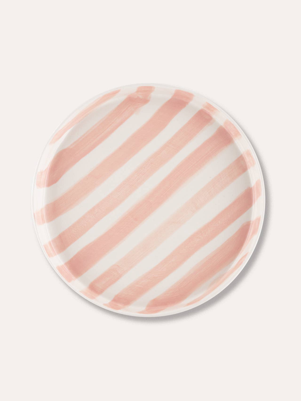 Magazin Minori - STRIPES Teller | incanto rose - ROSA ECK