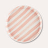 Magazin Minori - STRIPES Teller | incanto rose - ROSA ECK