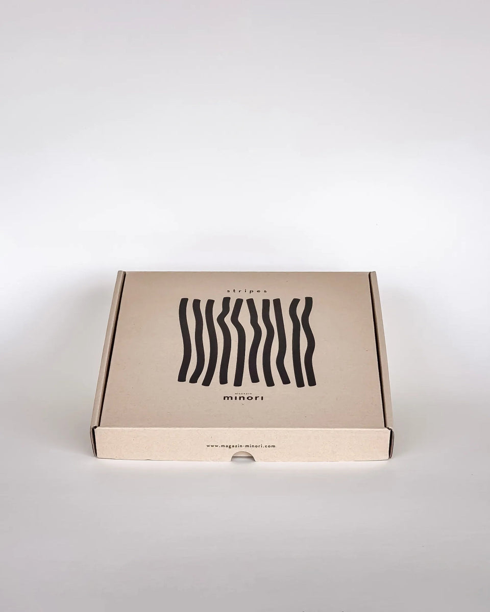 Magazin Minori - STRIPES Teller • incanto rose - Teller - ROSA ECK Concept Store