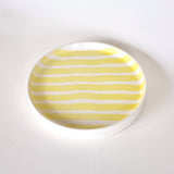 Magazin Minori - STRIPES Teller • spiaggia yellow - Teller - ROSA ECK Concept Store