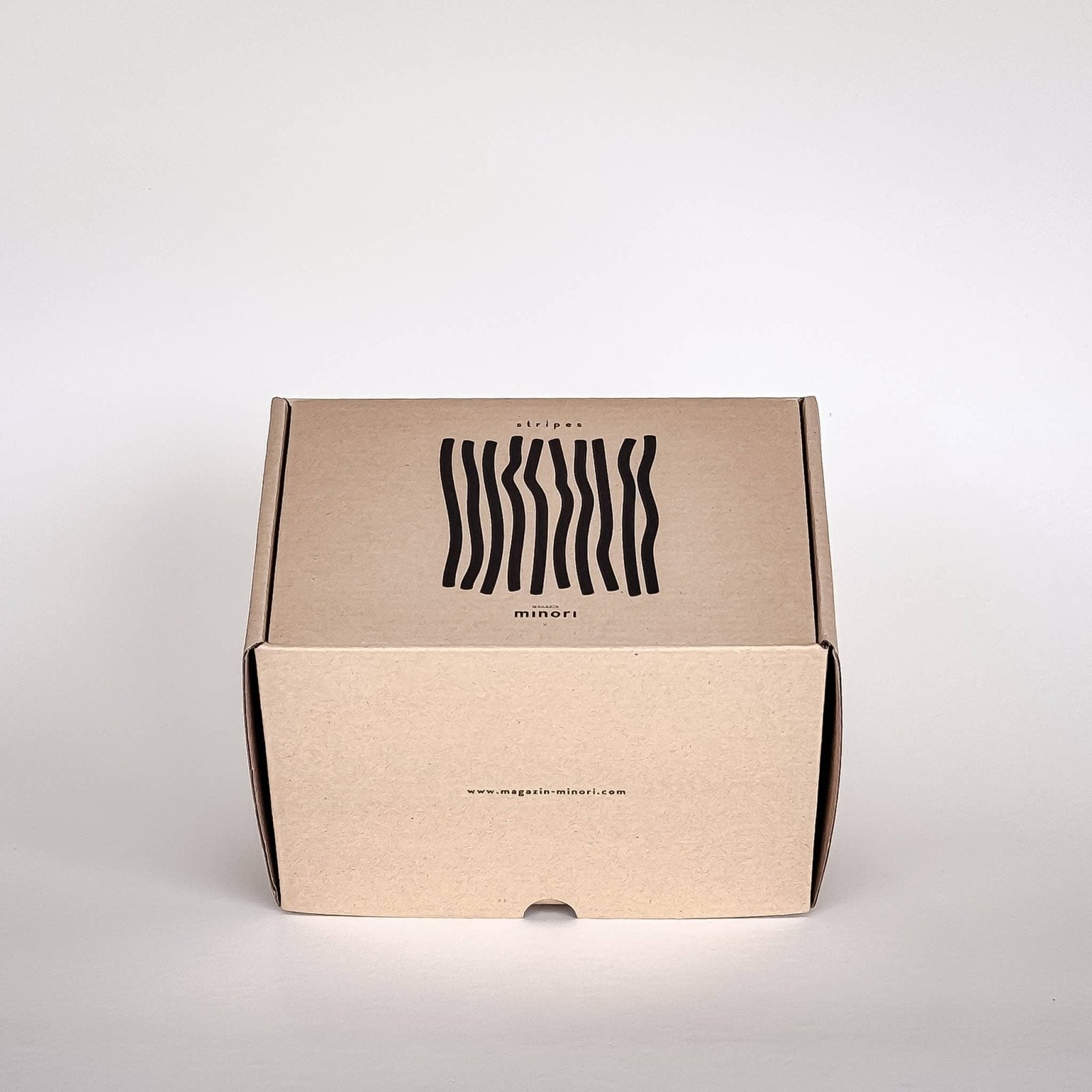 Magazin Minori - STRIPES Vase • Palazzo Purple - ROSA ECK