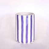 Magazin Minori - STRIPES Vase • Palazzo Purple - ROSA ECK