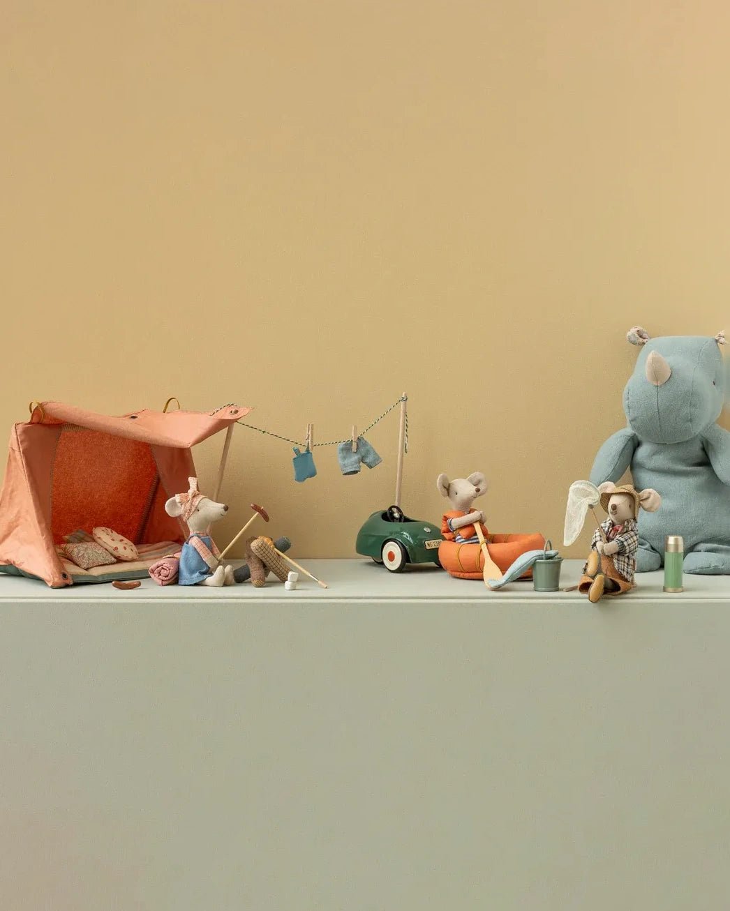 Maileg - Angelset für Puppenhaus - ROSA ECK