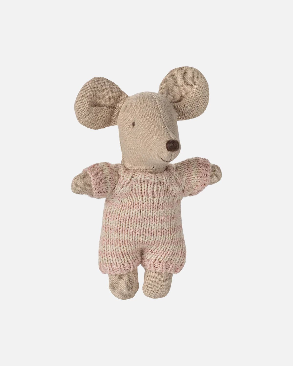 Maileg - Babymaus in Tragetasche • Rose - Spielzeug - ROSA ECK