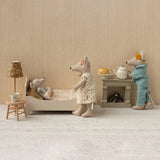 Maileg - Bett – Maus Puppenhaus • Creme - Spielzeug - ROSA ECK