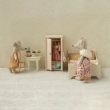 Maileg - Bett – Maus Puppenhaus • Creme - Spielzeug - ROSA ECK