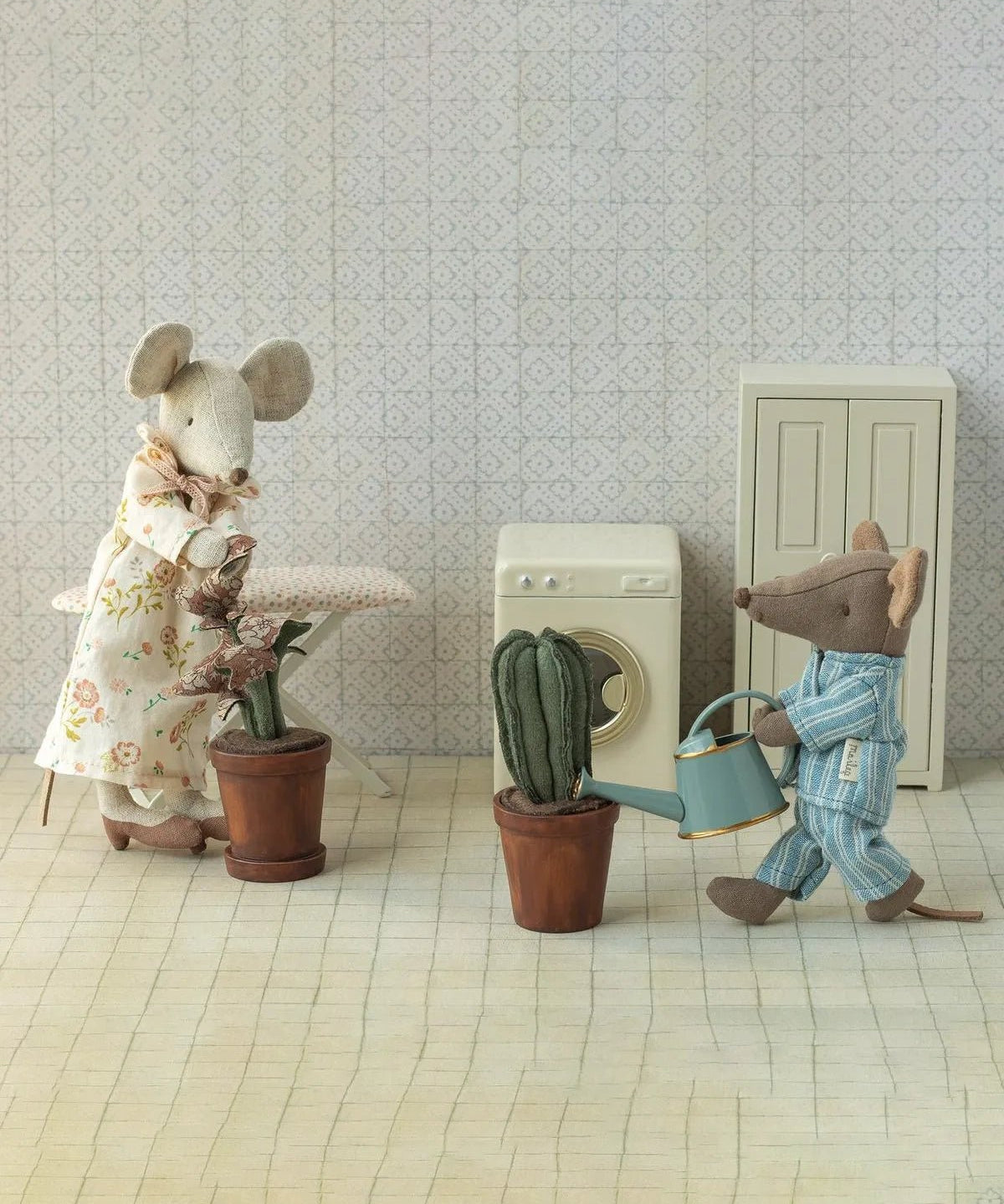 Maileg - Blumentopf mit Kaktus – Puppenhaus - Zubehör - ROSA ECK