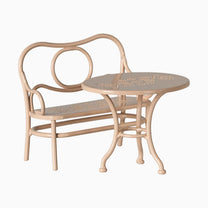 Maileg - Café - Set für Maileg - Maus • Blassrosa - ROSA ECK