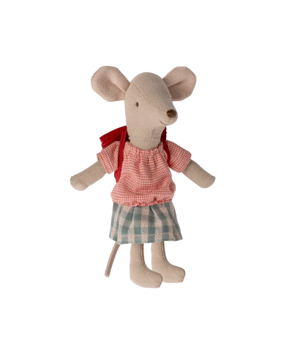 Maileg - Dreiradmaus Große Schwester • Rot - Spielzeug - ROSA ECK Concept Store