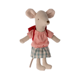 Maileg - Dreiradmaus Große Schwester • Rot - Spielzeug - ROSA ECK Concept Store