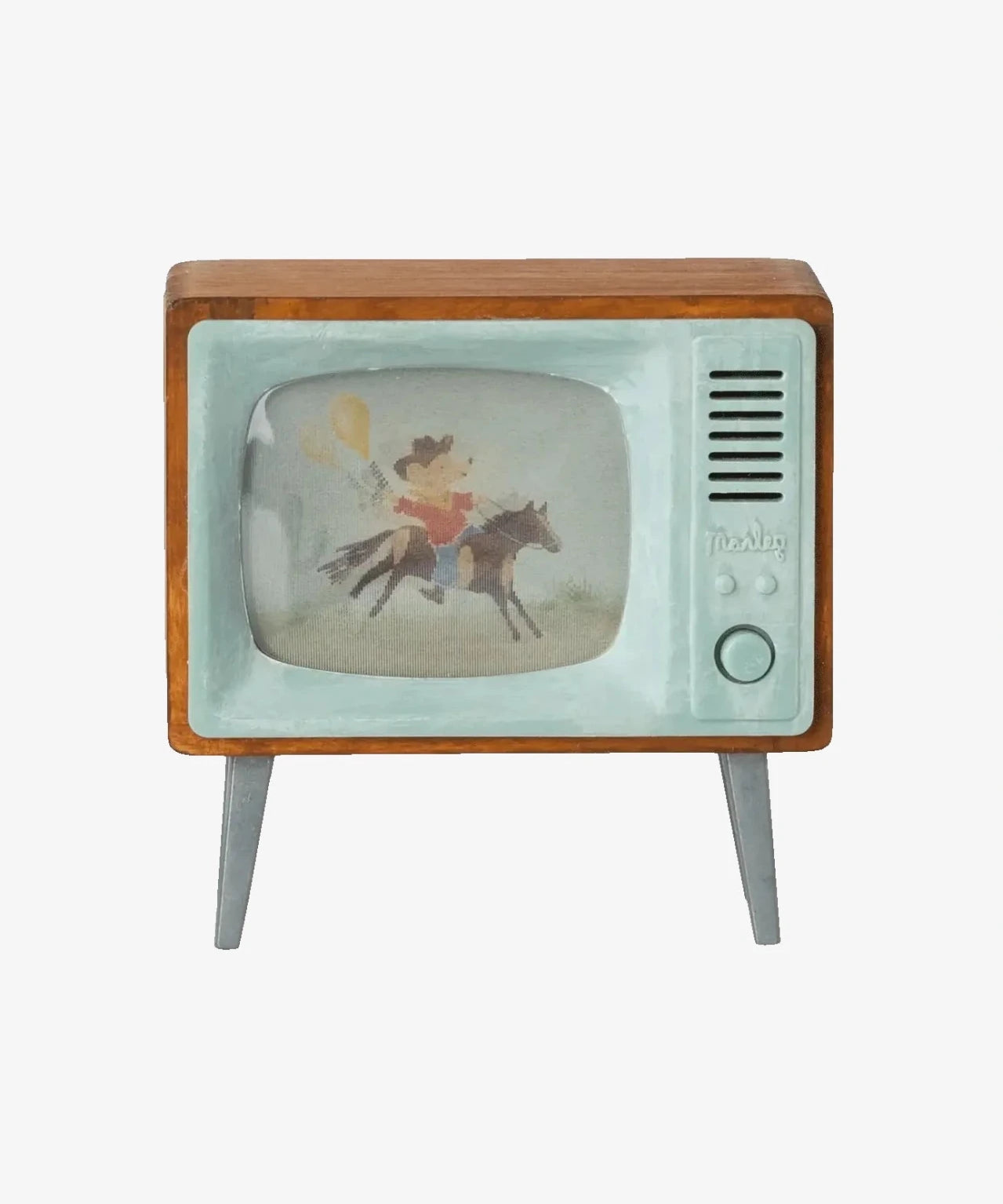 Maileg - Fernseher für Puppenhaus - ROSA ECK