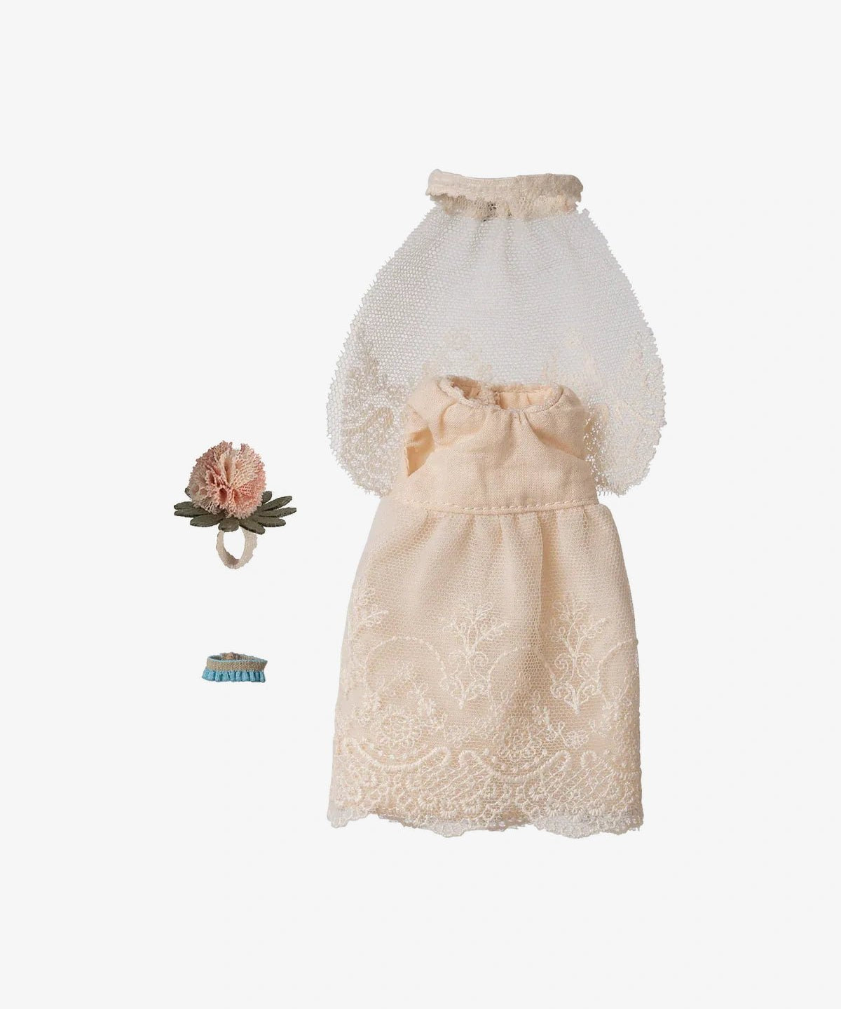 Maileg - Hochzeitskleid für Mama Maus - ROSA ECK