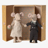 Maileg - Hochzeitsmäuse Paar in Box • Mama und Papa - ROSA ECK