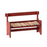 Maileg - Holzbank für Maileg - Mäusehaus • Rot - Spielzeug - ROSA ECK