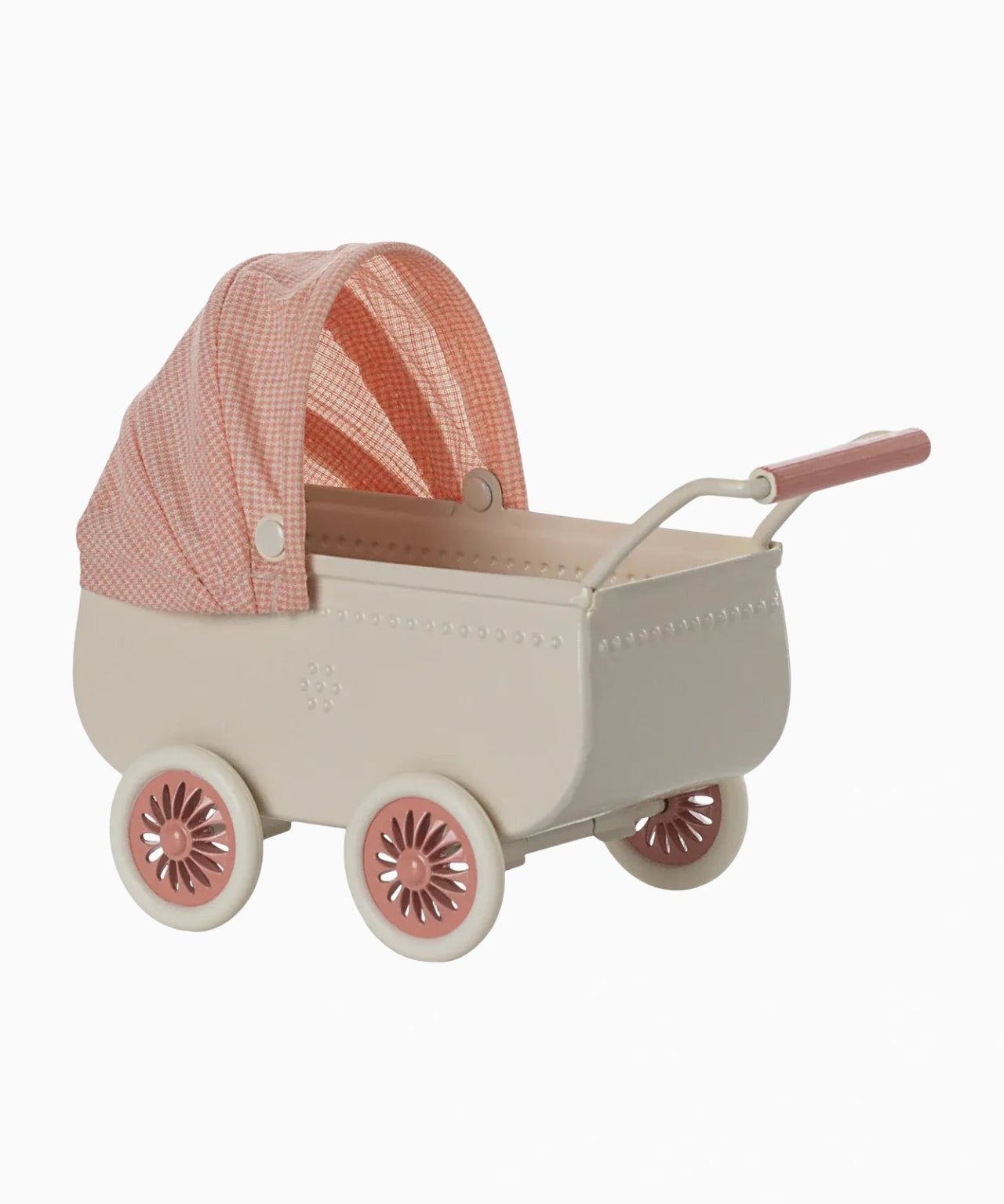 Maileg - Kinderwagen für Maileg - Maus • Koralle - ROSA ECK