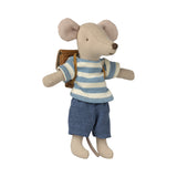 Kleidung und Tasche – Großer Bruder Maus • Braun