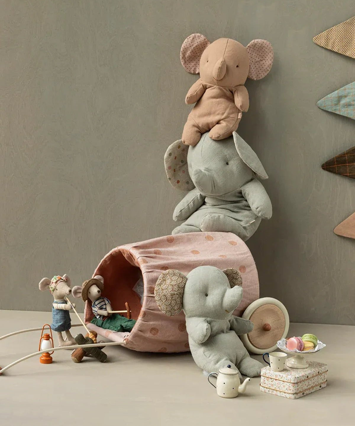 Maileg - Lagerfeuer - Set für Maileg - Maus - ROSA ECK