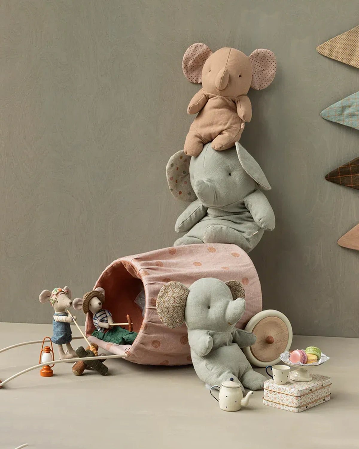 Maileg - Lagerfeuer - Set für Maileg - Maus - ROSA ECK