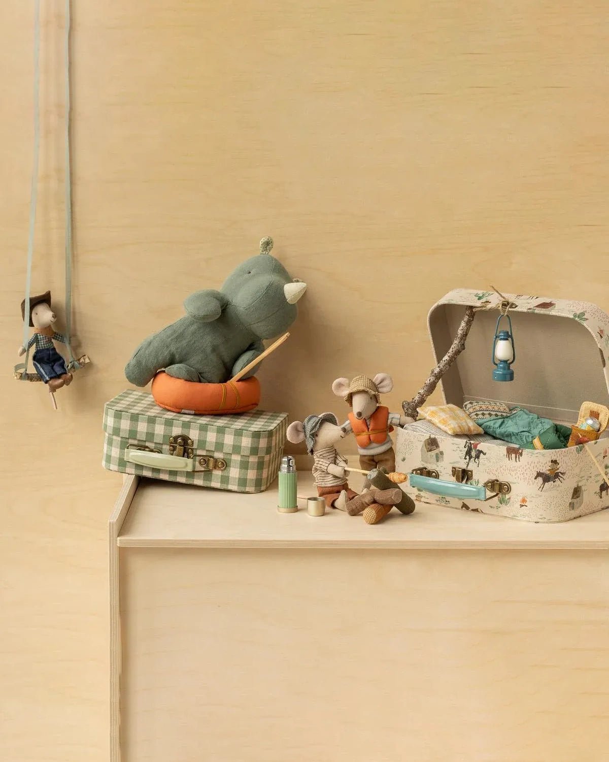 Maileg - Lagerfeuer - Set für Maileg - Maus - ROSA ECK