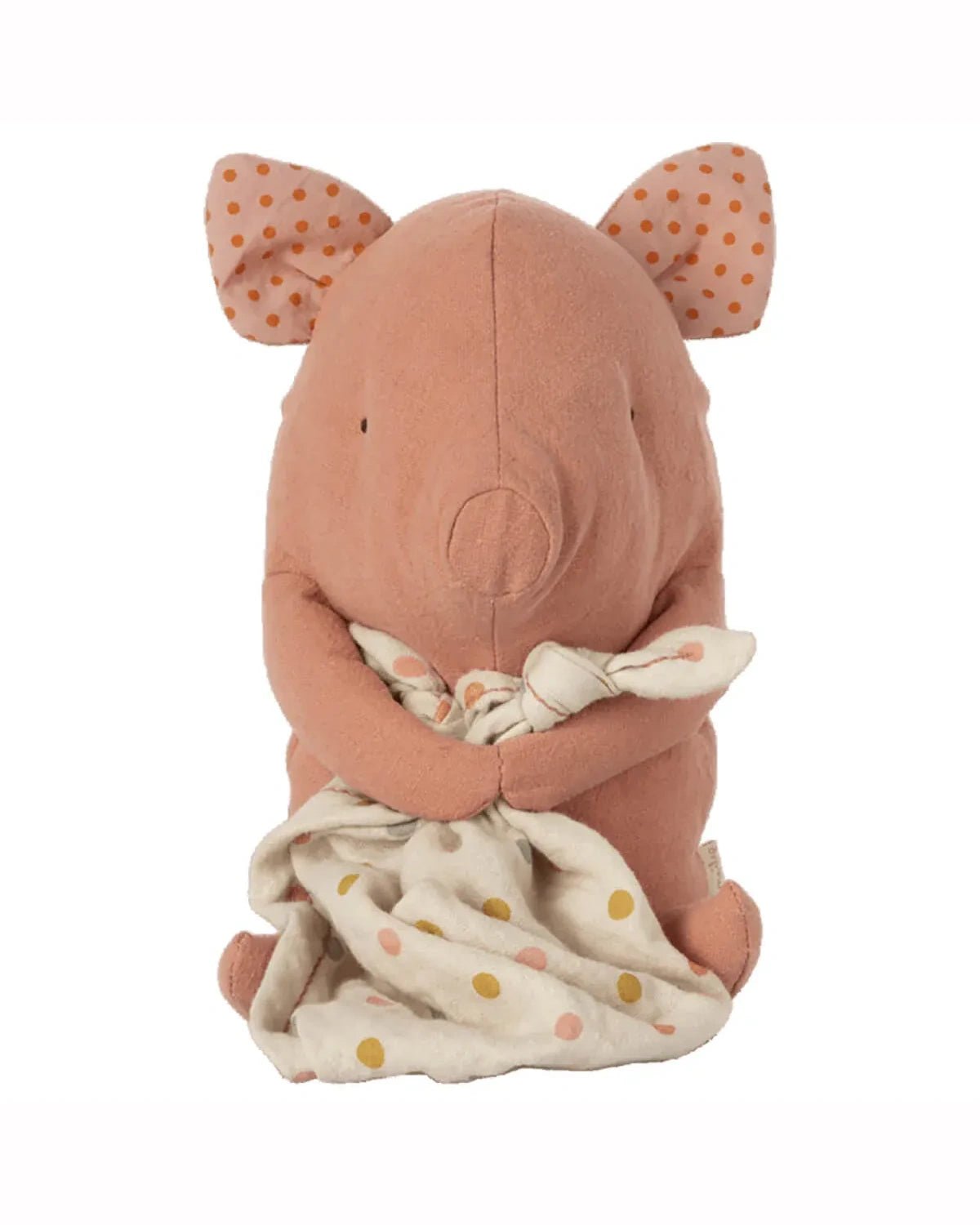 Maileg - LULLABY FRIENDS Mini Schwein Kuscheltier • Rose - ROSA ECK