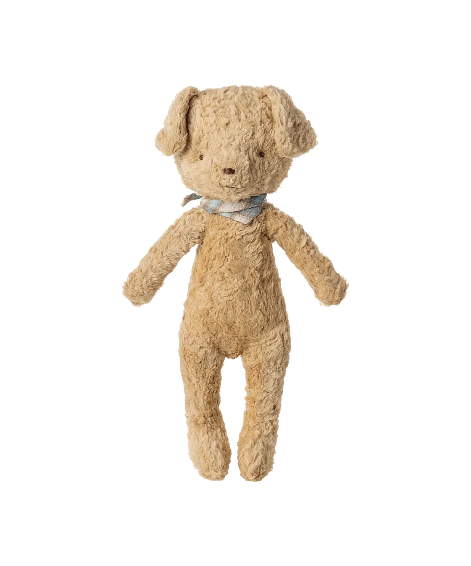 Maileg - Maileg Plüsch Hund Vintage Kuscheltier - Weicher Sand - Spielzeug - ROSA ECK Concept Store