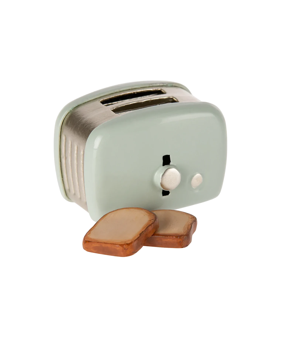 Maileg - Maileg Toaster für Puppenhaus • Minzgrün - Spielzeug - ROSA ECK Concept Store