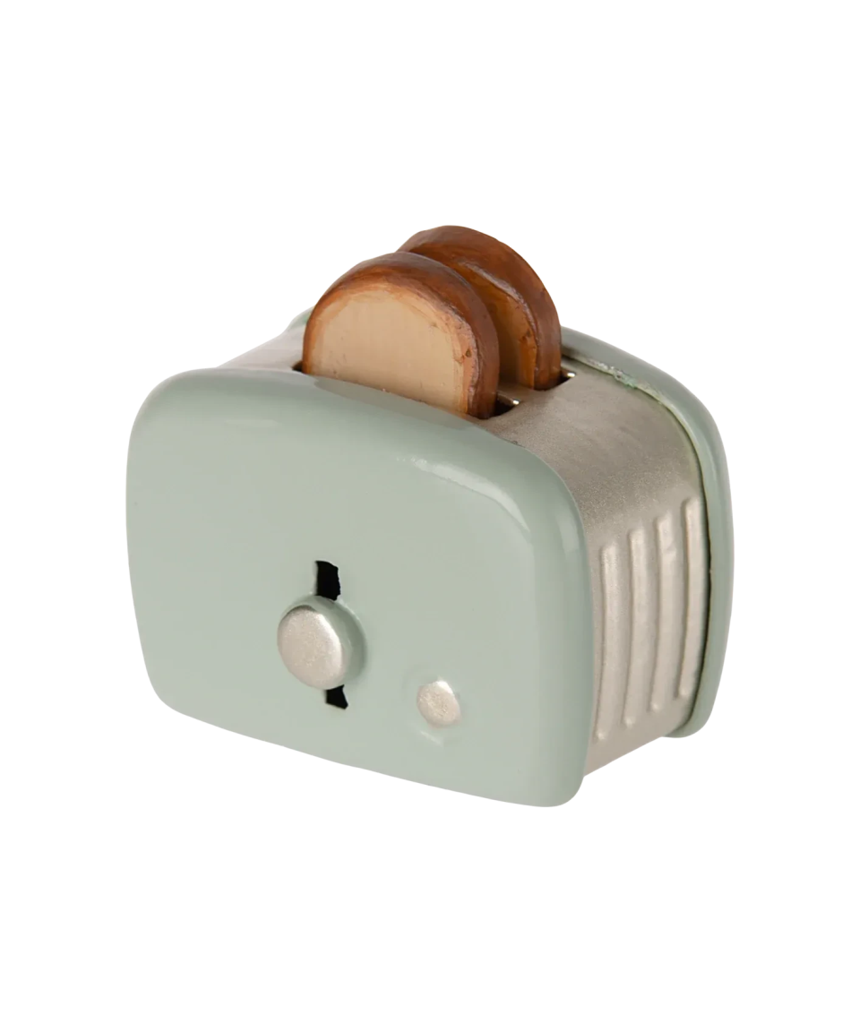Maileg - Maileg Toaster für Puppenhaus • Minzgrün - Spielzeug - ROSA ECK Concept Store