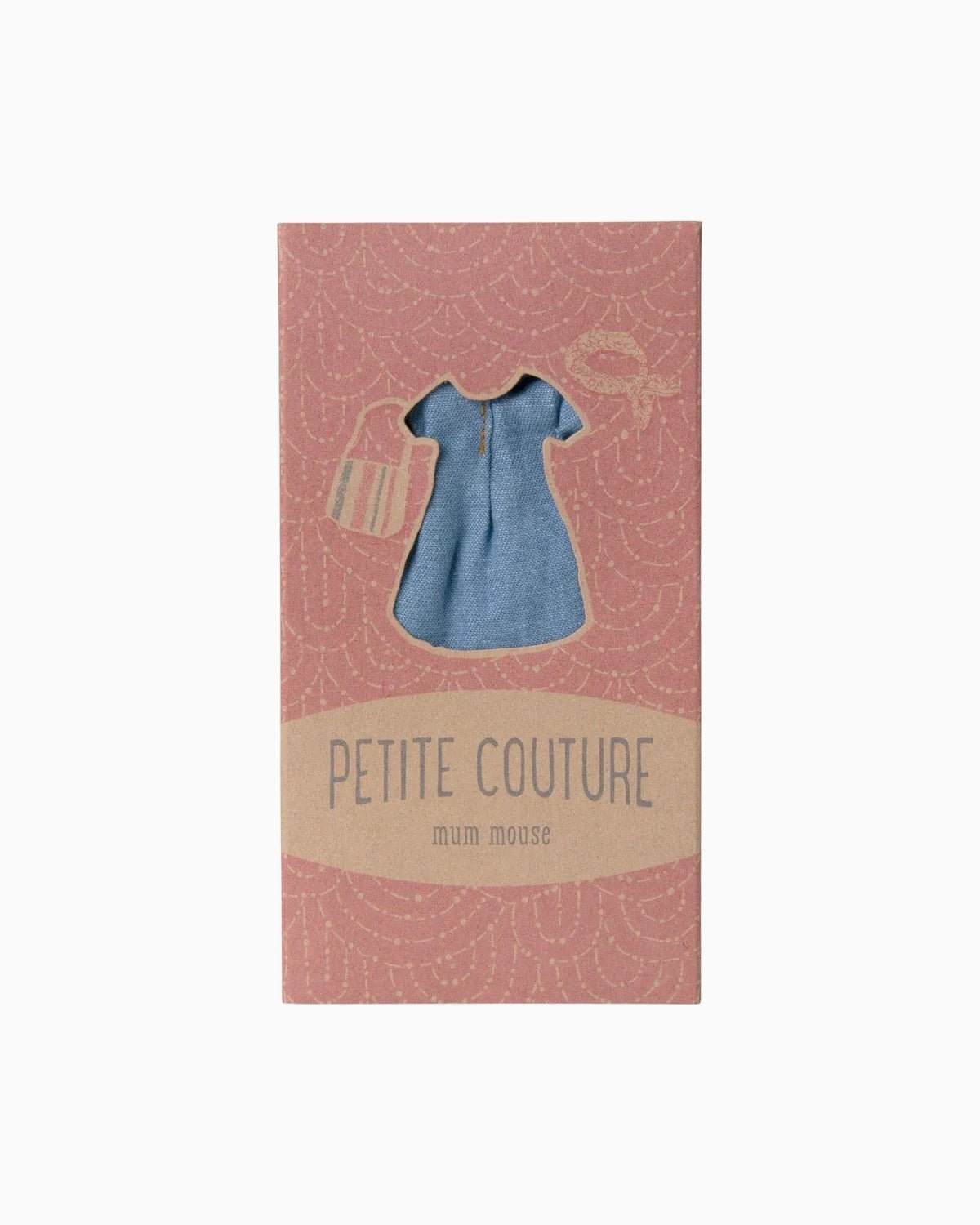 Maileg - Mama Maus Jeanskleid und Tasche - ROSA ECK