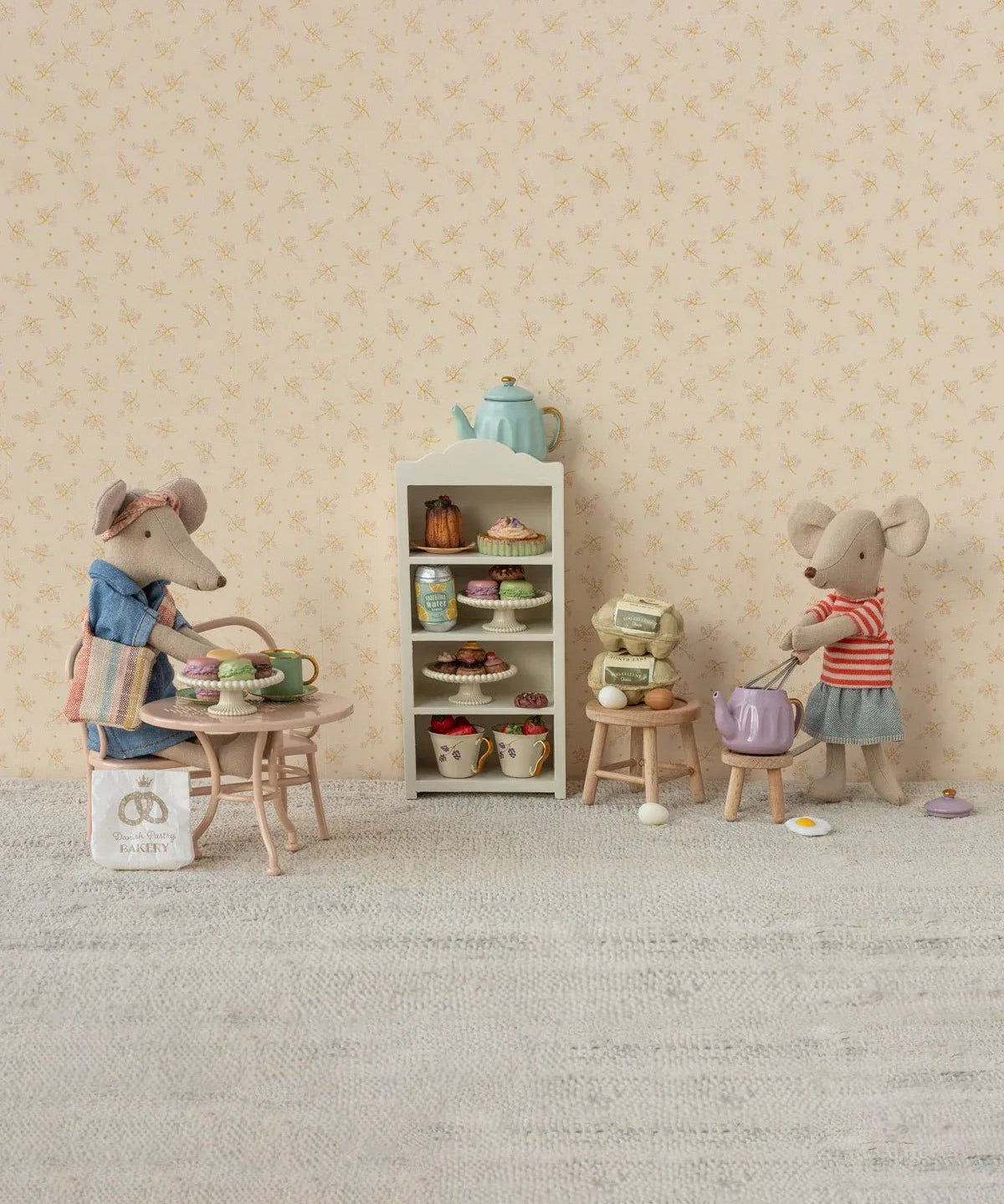 Maileg - Mama Maus Jeanskleid und Tasche - ROSA ECK