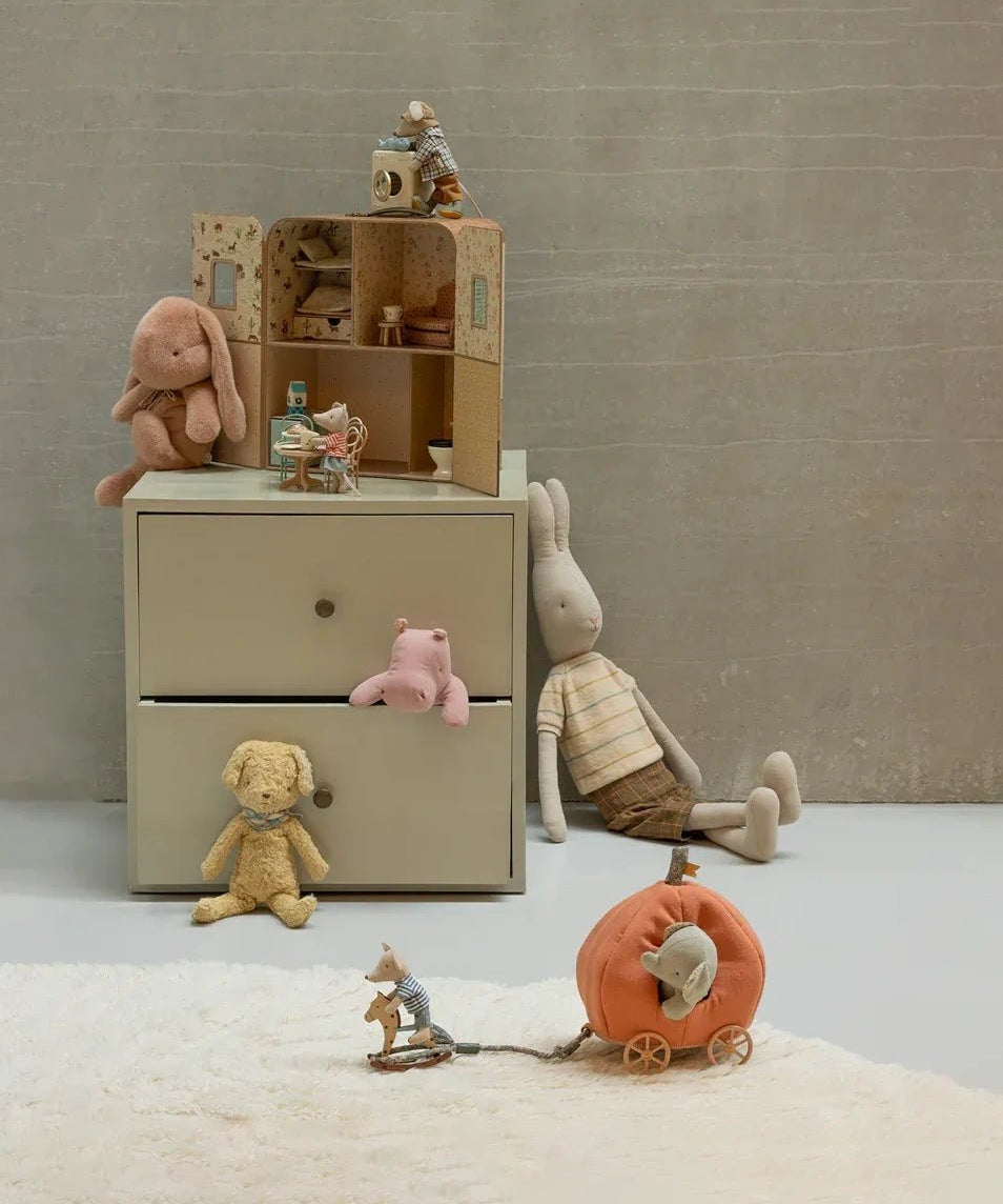 Maileg - SAFARI FRIENDS Mini Elefant Kuscheltier • Grau - ROSA ECK