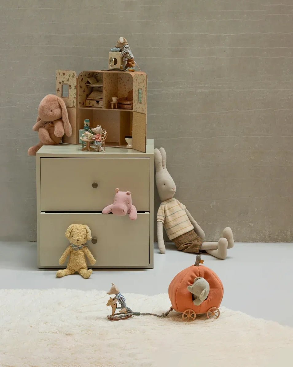 Maileg - SAFARI FRIENDS Mini Elefant Kuscheltier • Grau - ROSA ECK