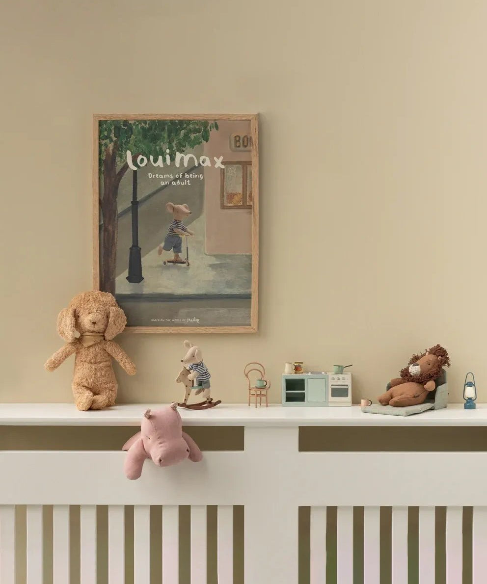 Maileg - SAFARI FRIENDS Mini Löwe Stofftier - Stofftier - ROSA ECK