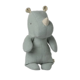 Maileg - SAFARI FRIENDS Nashorn • Klein - Rauchblau - Stofftier - ROSA ECK Concept Store