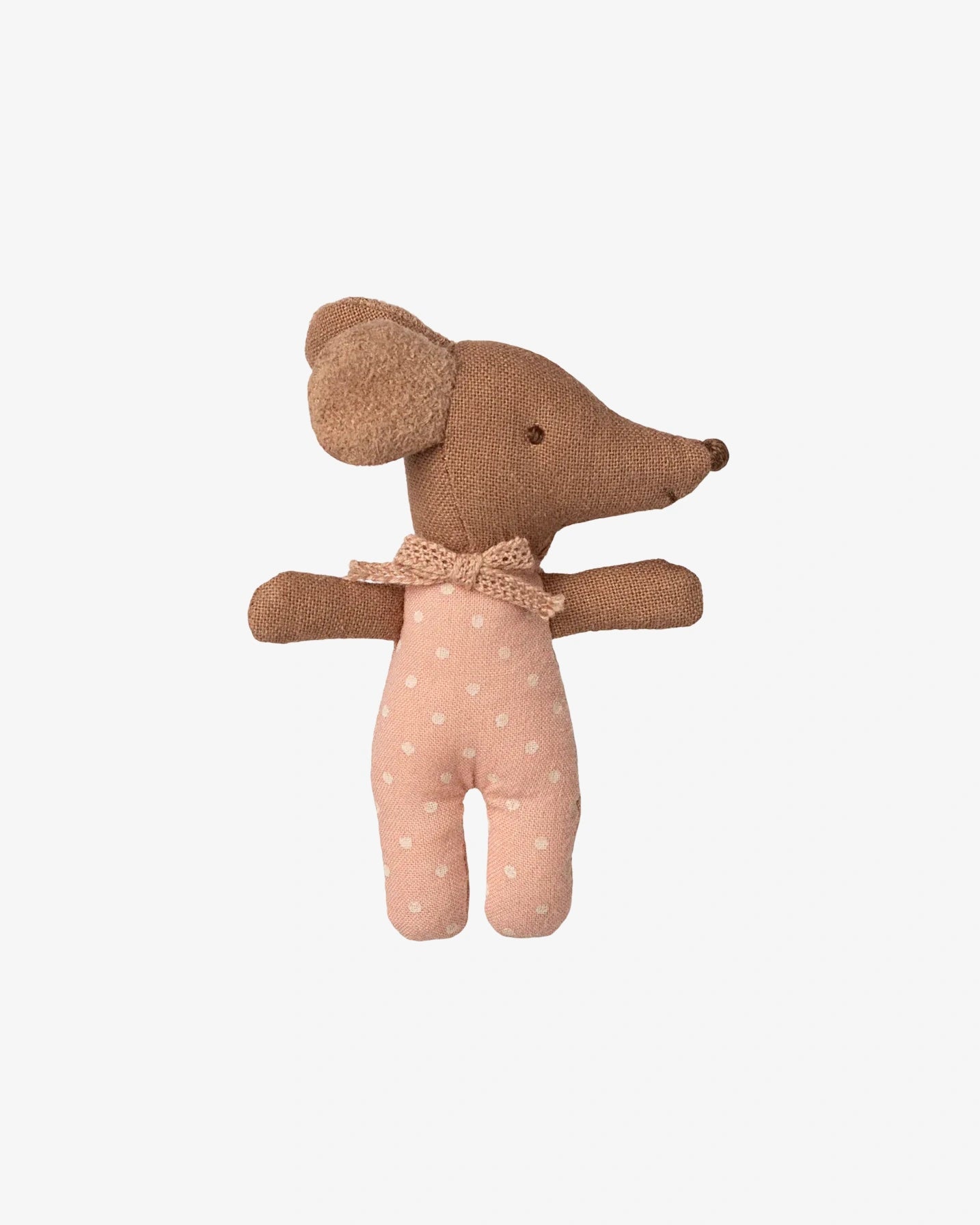 Maileg - Schläfrige Babymaus in Matchbox • Rose - ROSA ECK