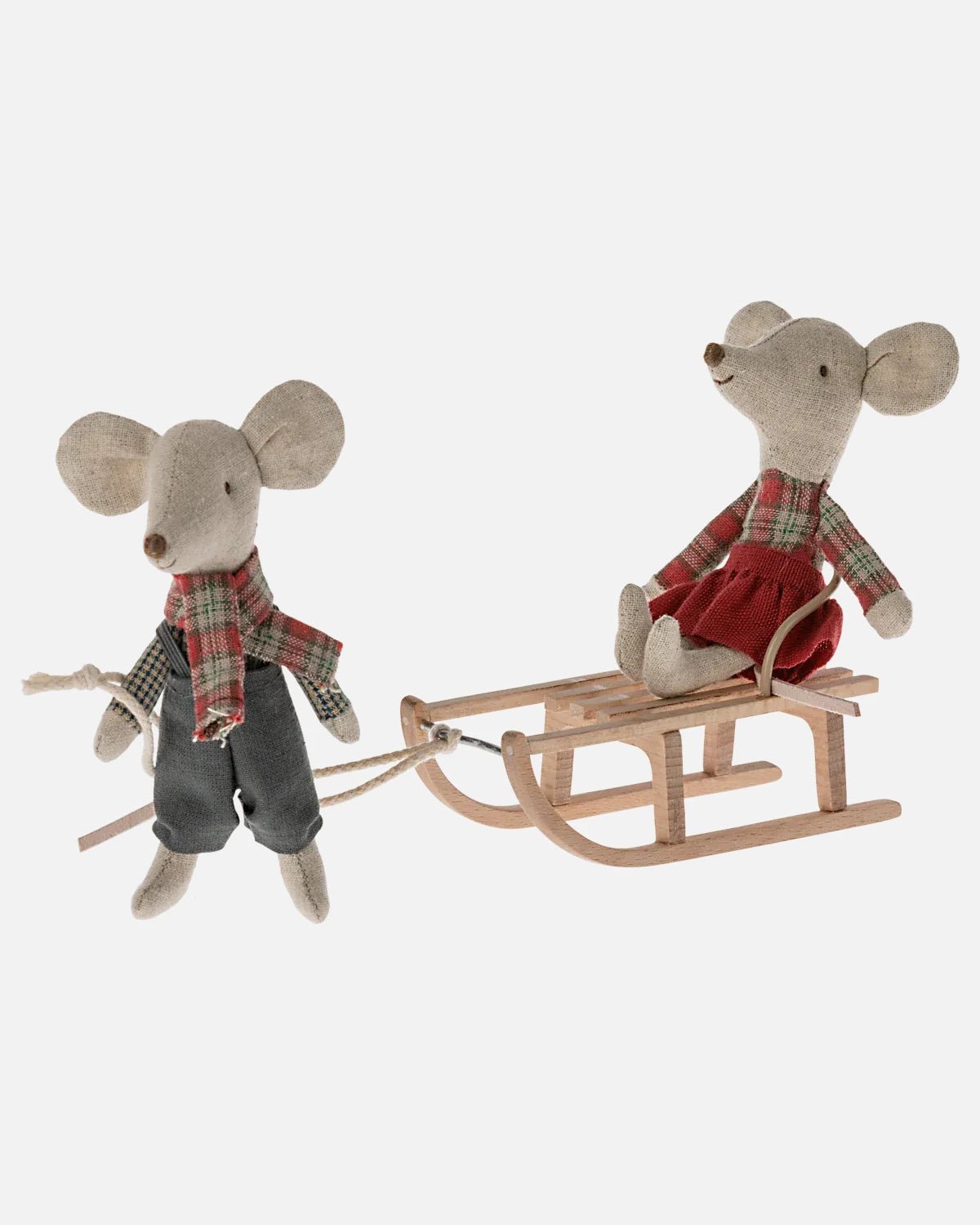 Maileg - Schlitten – Maus Puppenhaus - Spielzeug - ROSA ECK