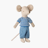 Maileg - Strickpullover und Hose (Großer Bruder Maus) für Puppenhaus - Spielzeug - ROSA ECK Concept Store
