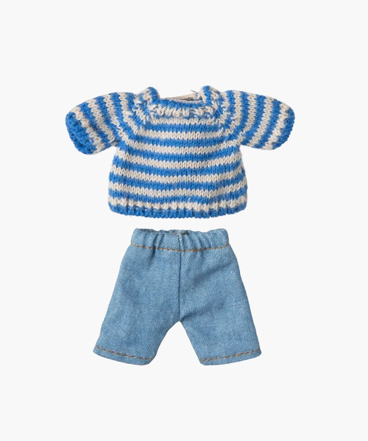 Maileg - Strickpullover und Hose (Großer Bruder Maus) für Puppenhaus - Spielzeug - ROSA ECK Concept Store