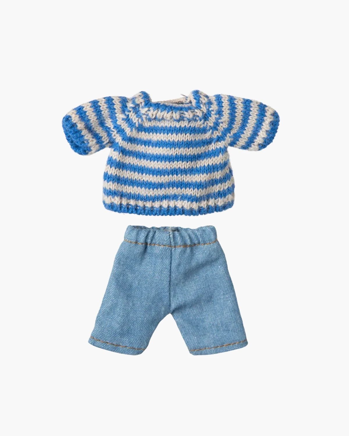 Maileg - Strickpullover und Hose (Großer Bruder Maus) für Puppenhaus - Spielzeug - ROSA ECK Concept Store