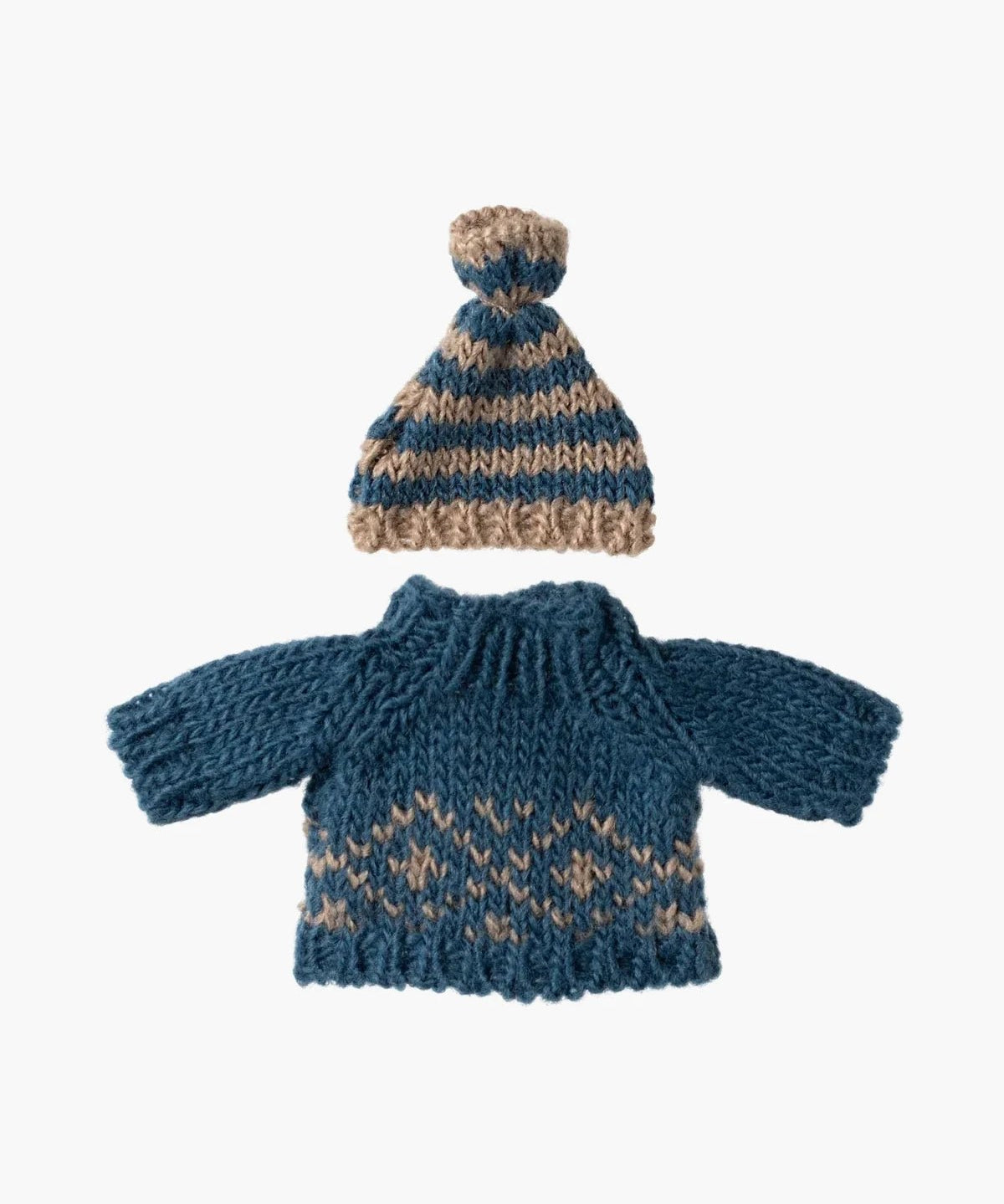 Maileg - Strickpullover und Mütze – Papa Maus - Spielzeug - ROSA ECK Concept Store