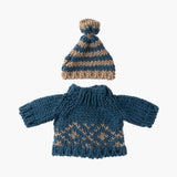Maileg - Strickpullover und Mütze – Papa Maus - Spielzeug - ROSA ECK Concept Store