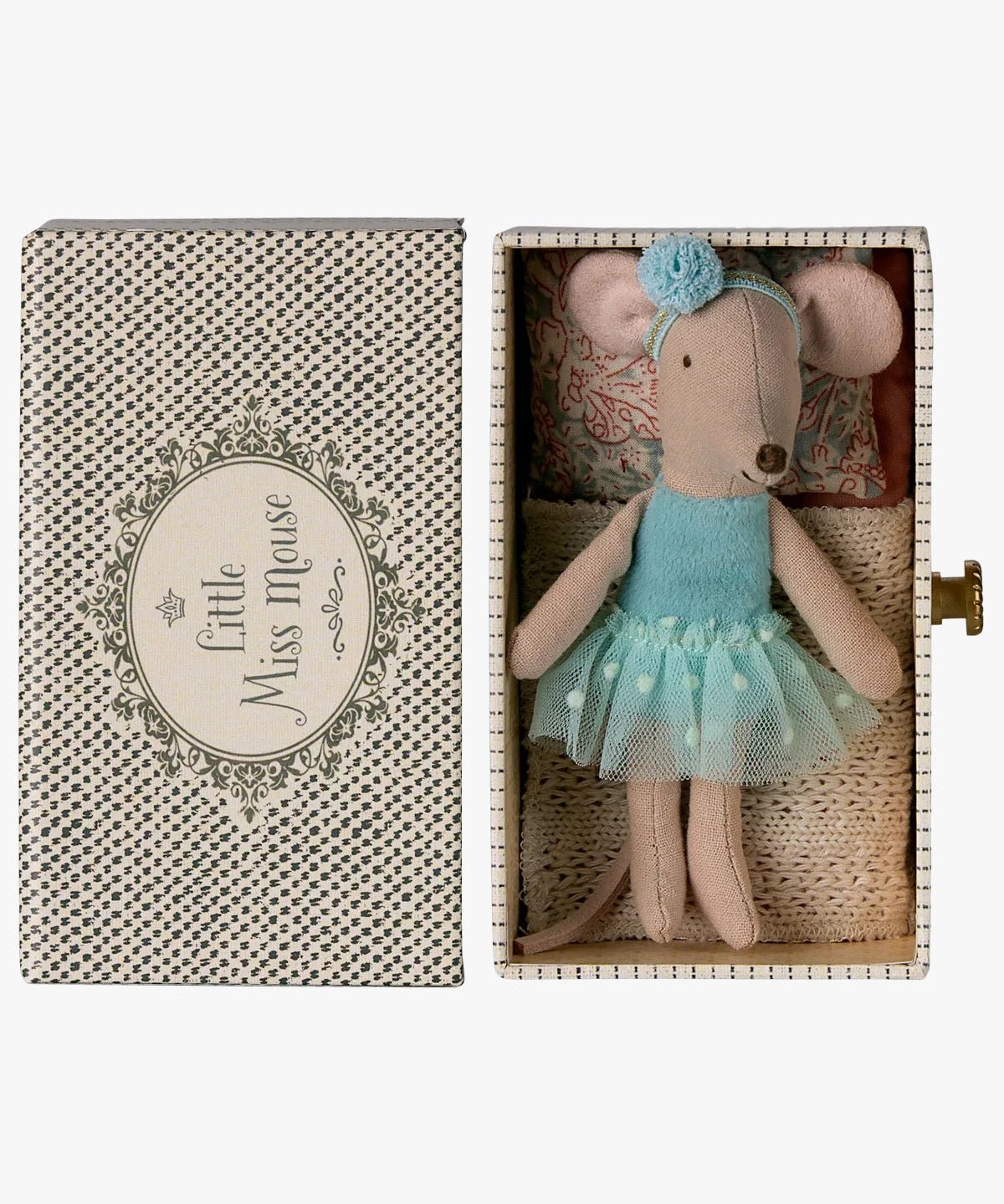 Maileg - Tanzmaus im Tagesbett – Kleine Schwester - Spielzeug - ROSA ECK