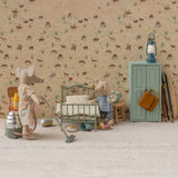 Maileg - Vintage Einzelbett – Maus Puppenhaus • Mint - Spielzeug - ROSA ECK