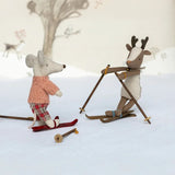 Maileg - Wintermaus mit Ski – Große Schwester - Spielzeug - ROSA ECK Concept Store
