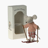 Maileg - Wintermaus mit Ski – Große Schwester - Spielzeug - ROSA ECK Concept Store