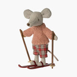 Maileg - Wintermaus mit Ski – Große Schwester - Spielzeug - ROSA ECK Concept Store